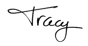 Tracy Signature Thrive!