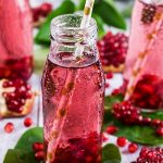 pomegranates thrive! fruits and veggies month drink