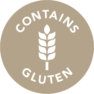 Contains Gluten Label