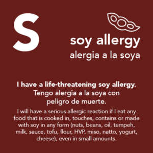 Combo Pack - Top 9 Food Allergies