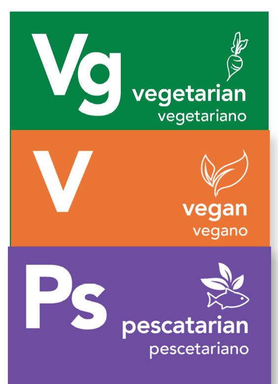 Combo Pack - Vegan/Vegetarian/Pescatarian