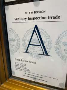 City-of-Boston-Sanitary-Inspection-Grade certificate