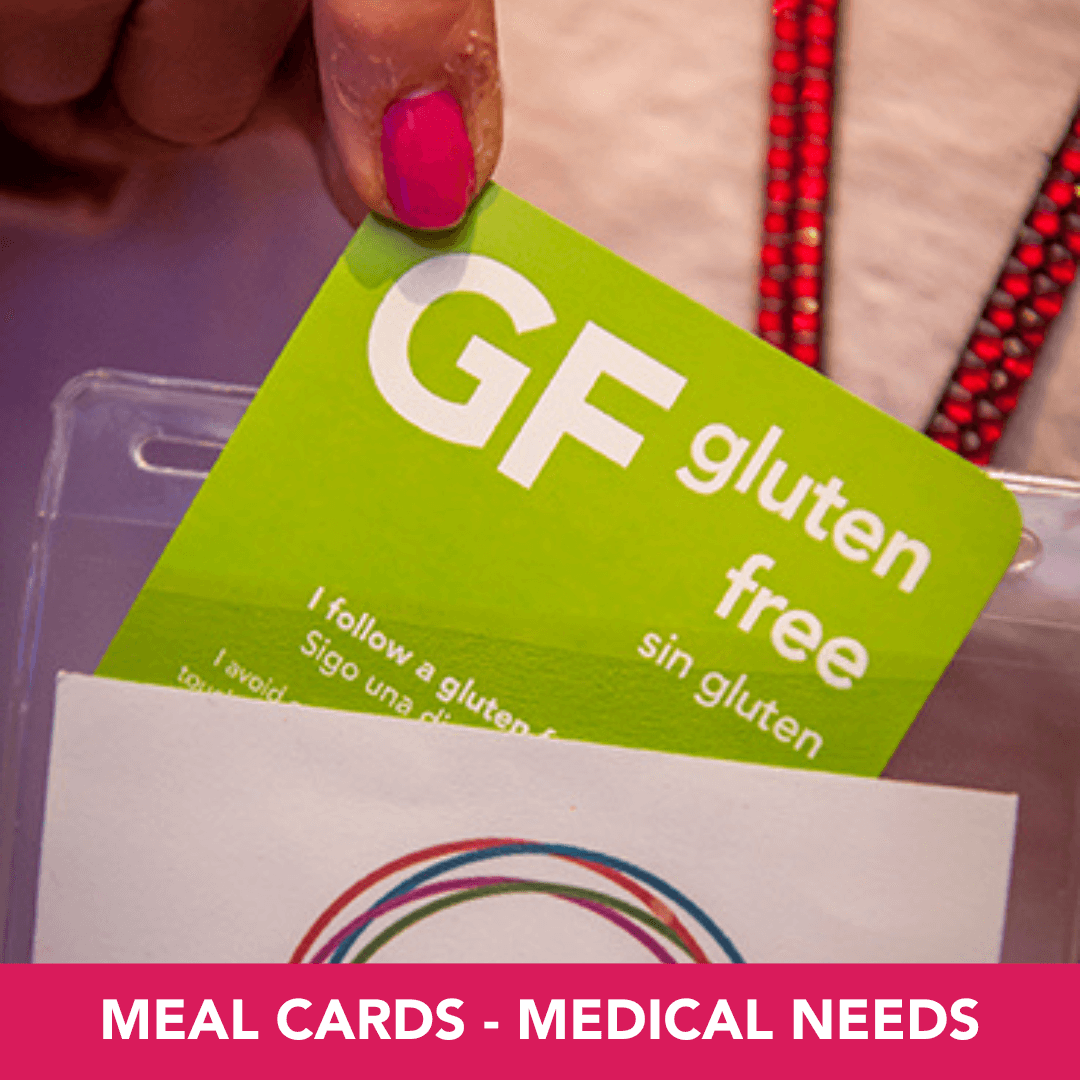 Meal Cards - Medical Needs
